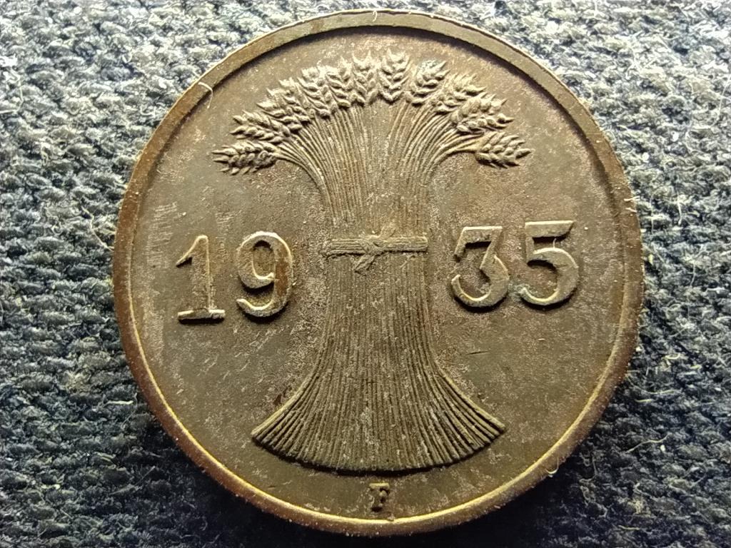Németország Weimari Köztársaság (1919-1933) 1 birodalmi pfennig 1935 F