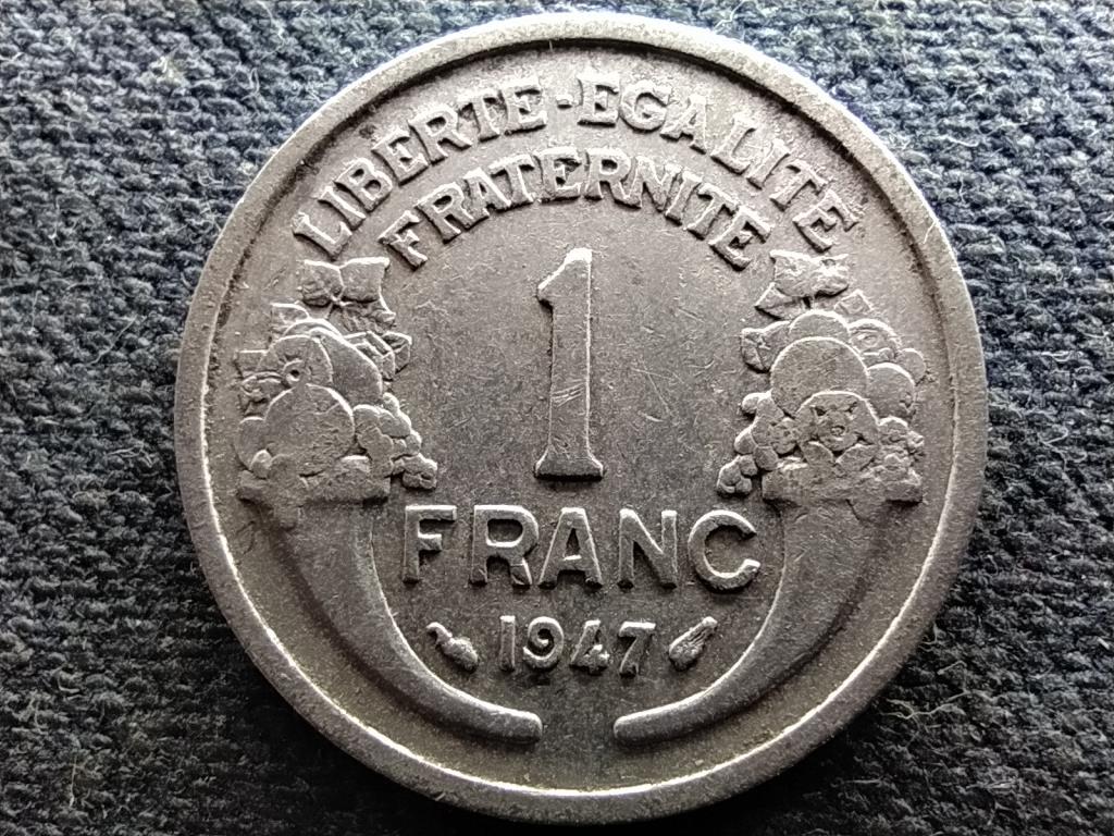 Franciaország Negyedik Köztársaság (1945-1958) 1 frank 1947
