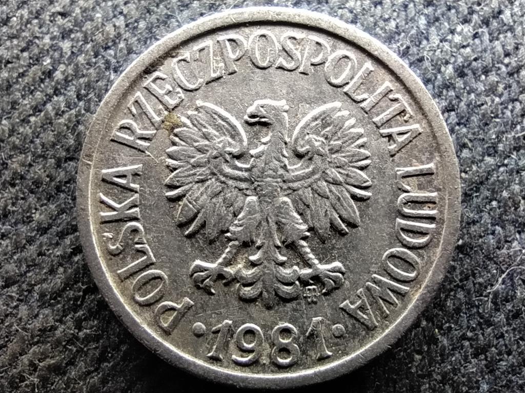 Lengyelország 10 groszy 1981 MW