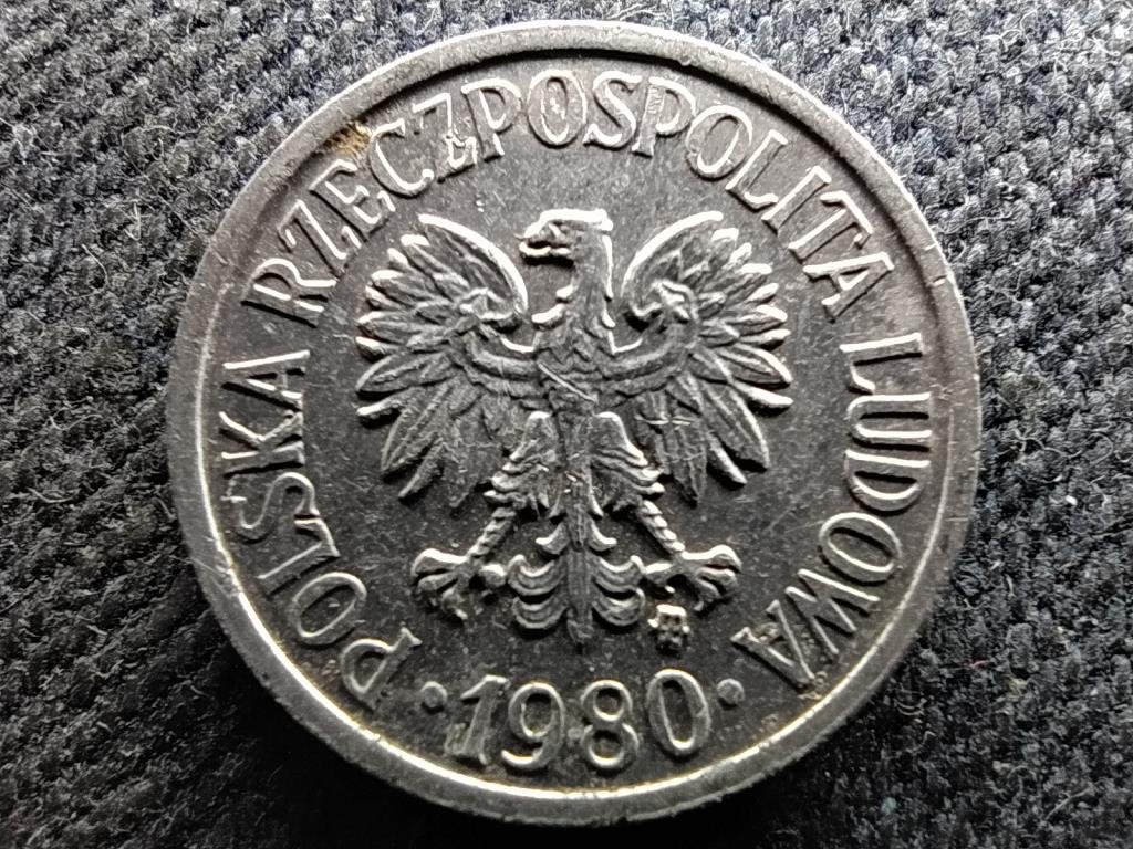 Lengyelország 10 groszy 1980 MW