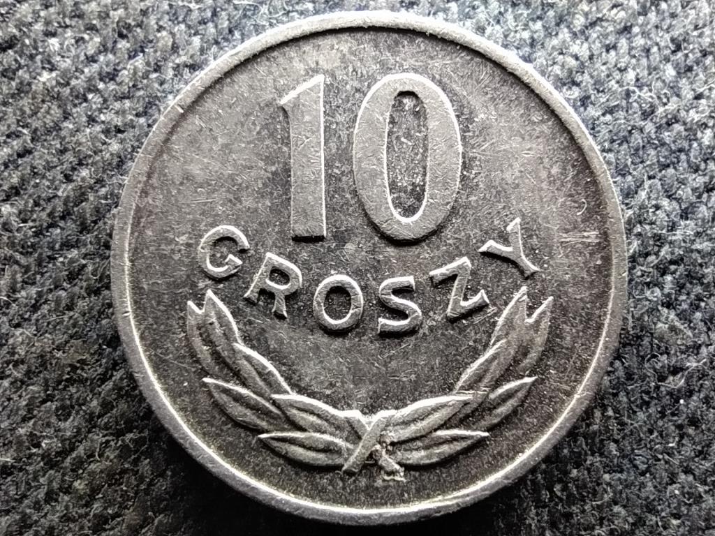 Lengyelország 10 groszy 1976 MW