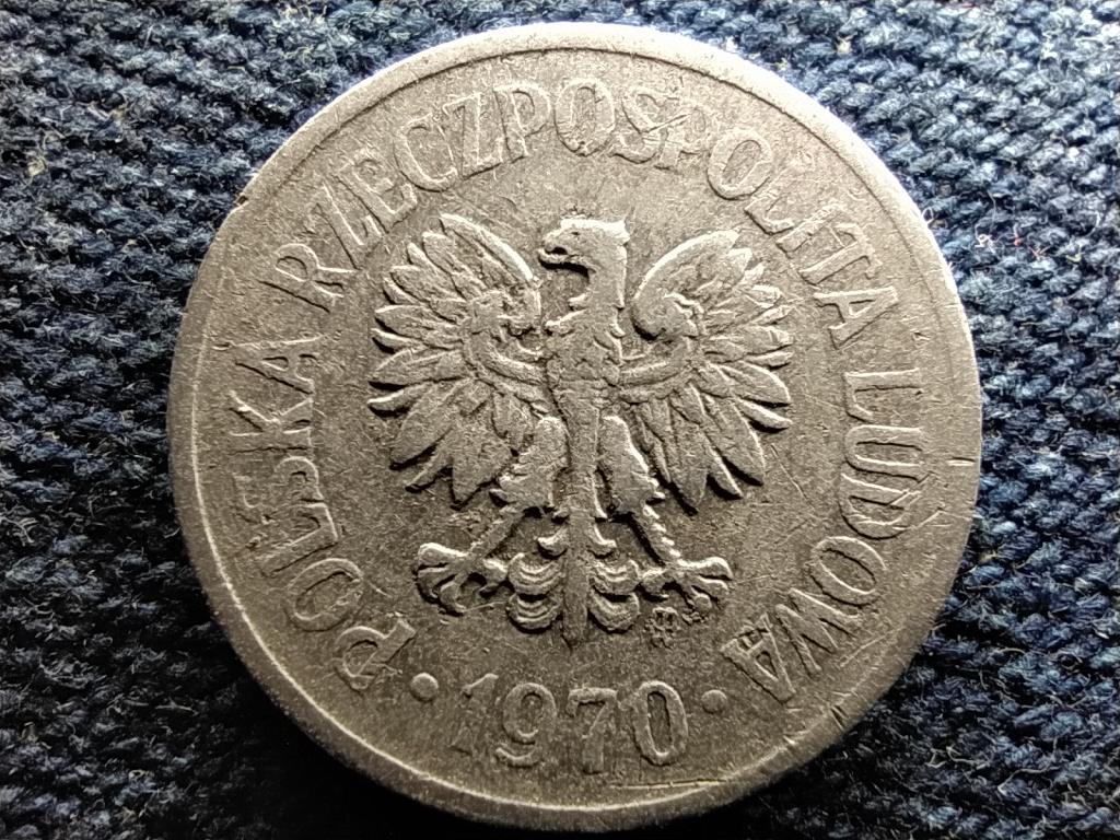 Lengyelország 10 groszy 1970 MW