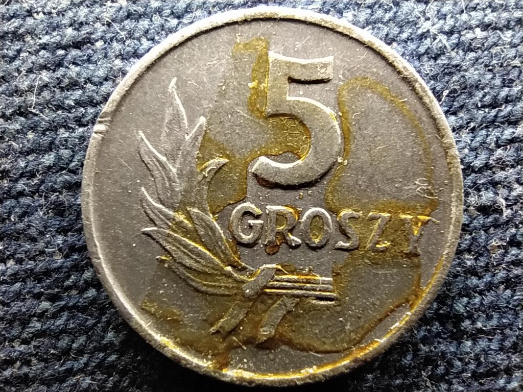 Lengyelország 5 groszy 1971 MW
