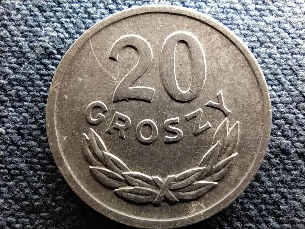 Lengyelország 20 groszy 1976 MW