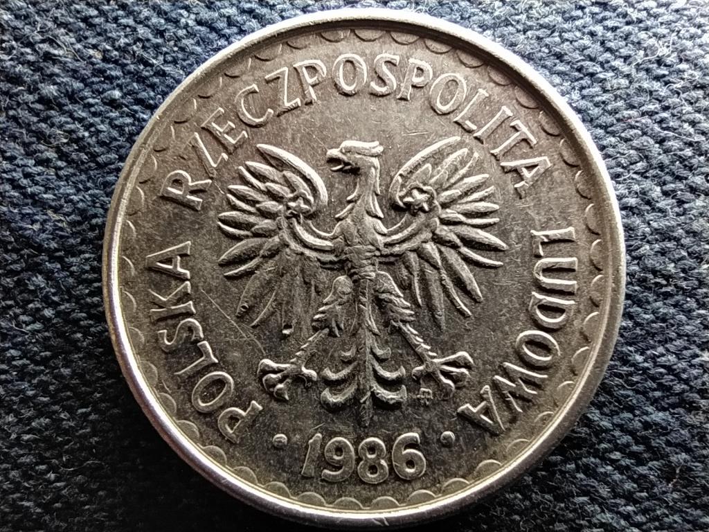 Lengyelország 1 Zloty 1986 MW