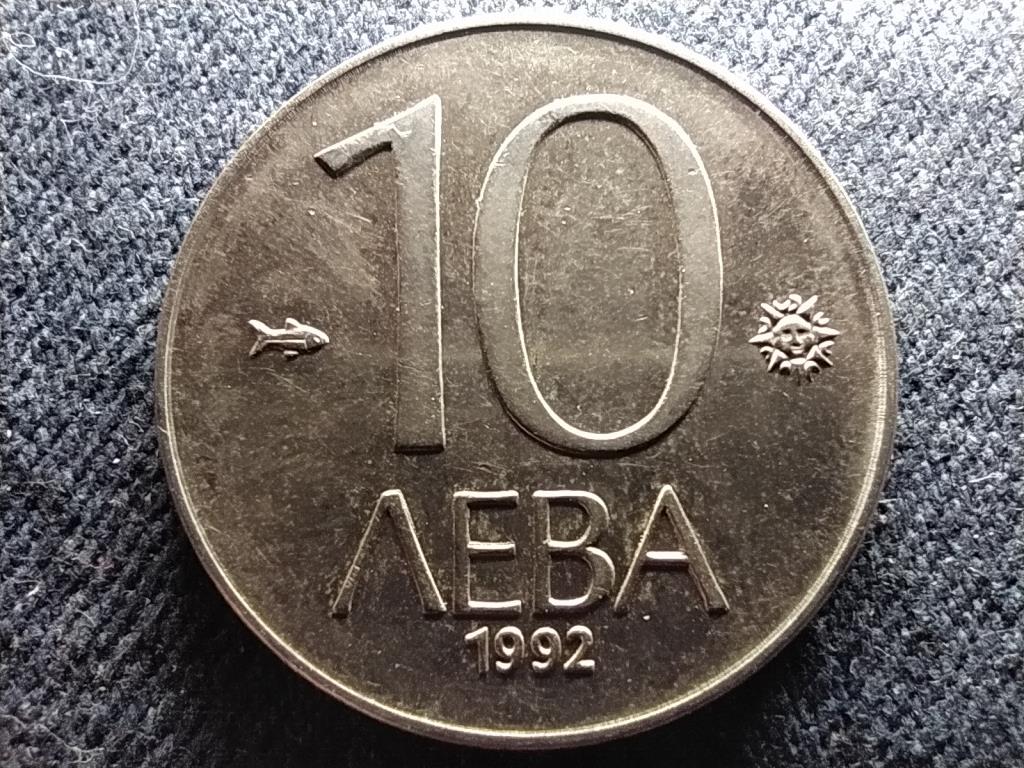 Bulgária Köztársaság (1990-0) 10 Leva 1992