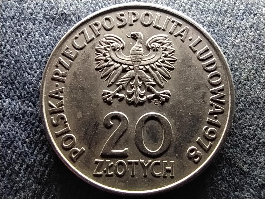 Lengyelország Maria Konopnicka 20 Zloty 1978 MW