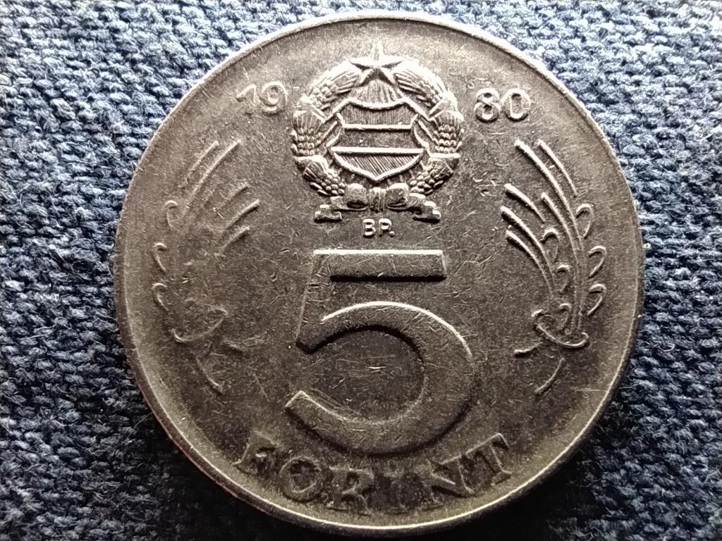 Népköztársaság (1949-1989) 5 Forint 1980 BP