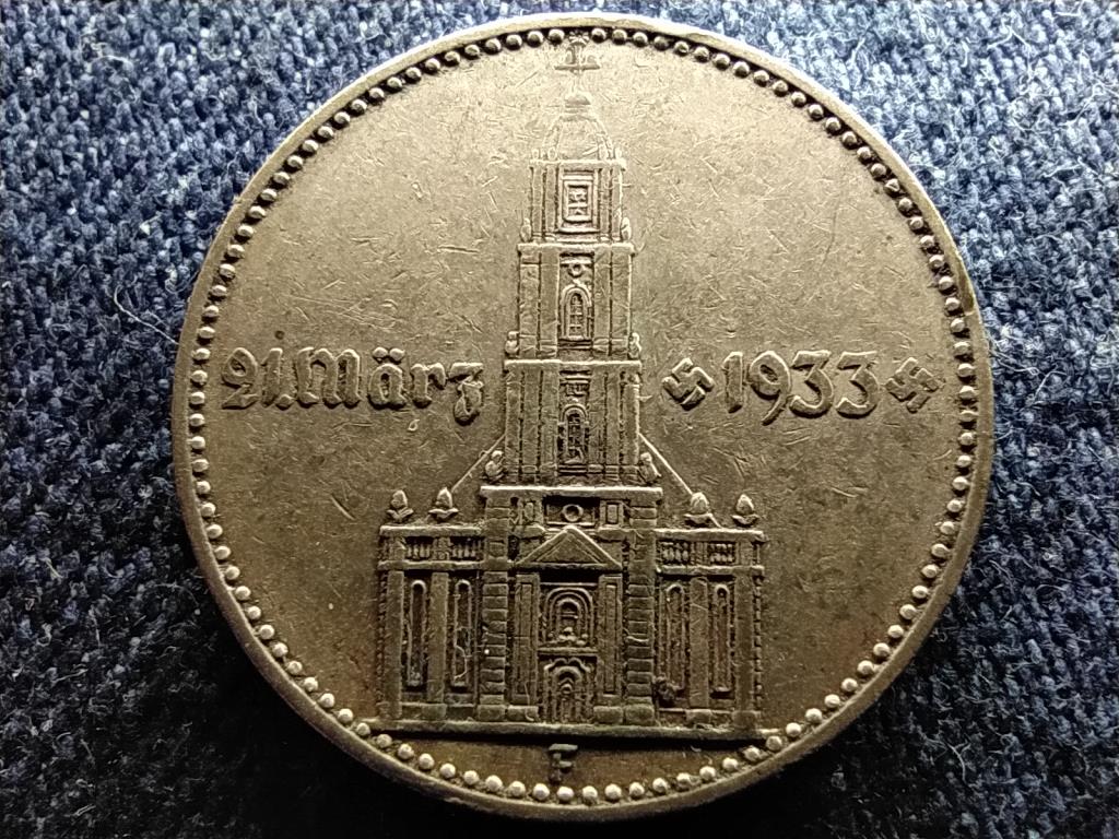 Németország A náci uralom 1. évfordulója - Potsdam templom .625 ezüst 2 birodalmi 