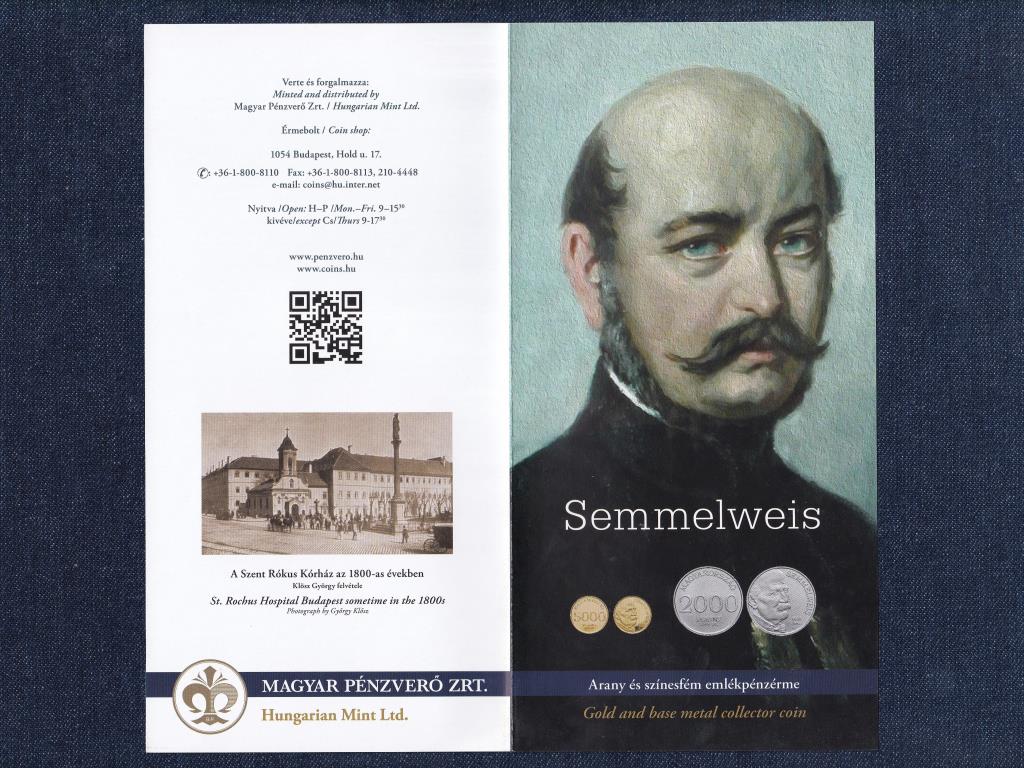 Semmelweis Ignác halálának 150. évfordulója 2015 prospektus