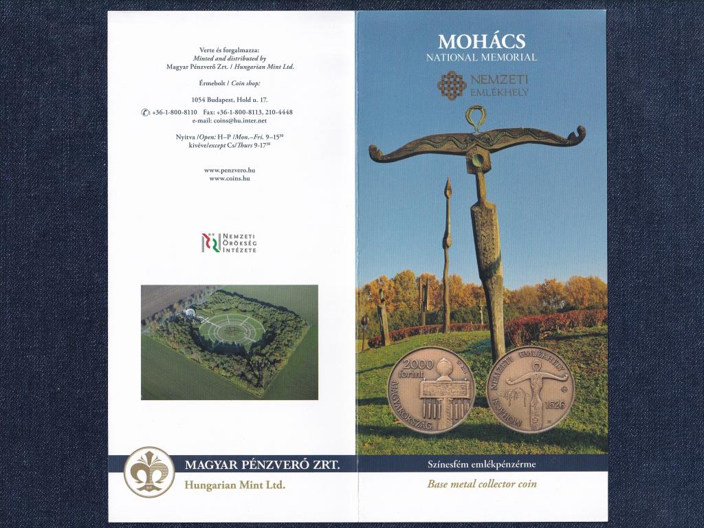 Mohácsi Nemzeti Emlékhely 2000 Forint 2015 prospektus