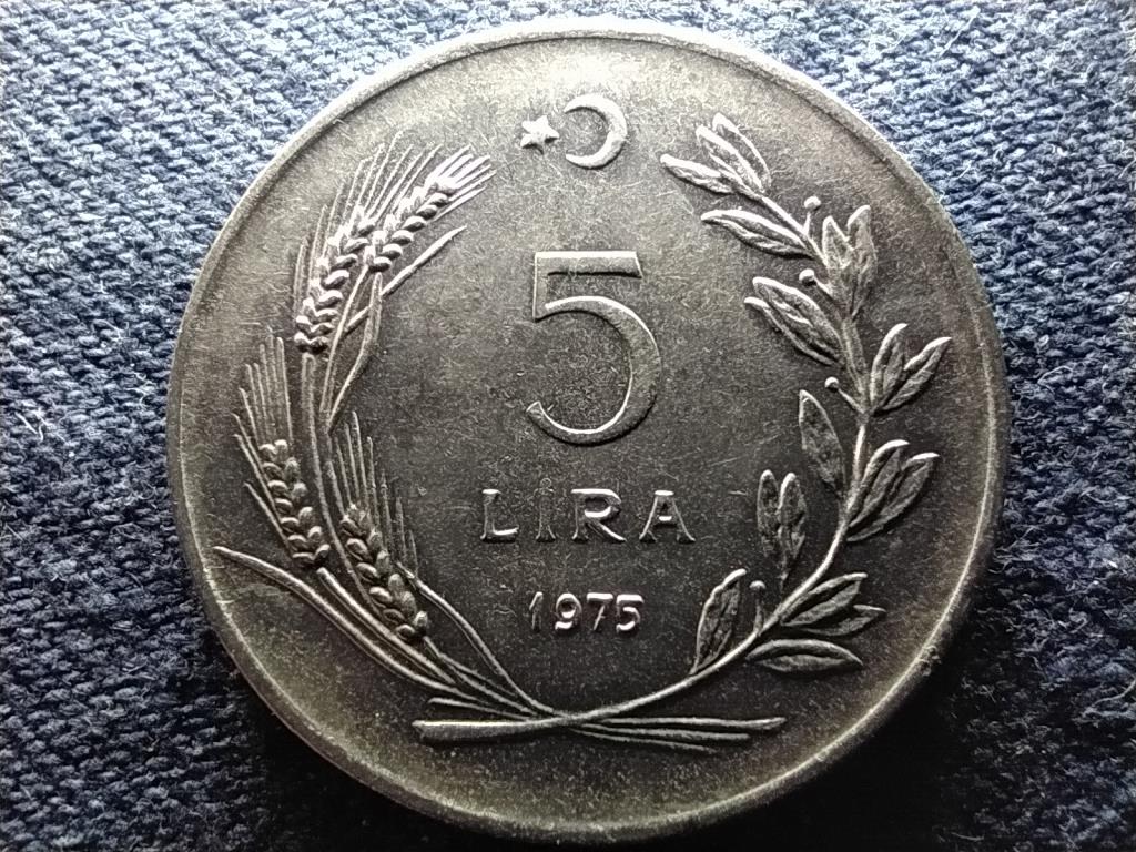 Törökország 5 Líra 1975