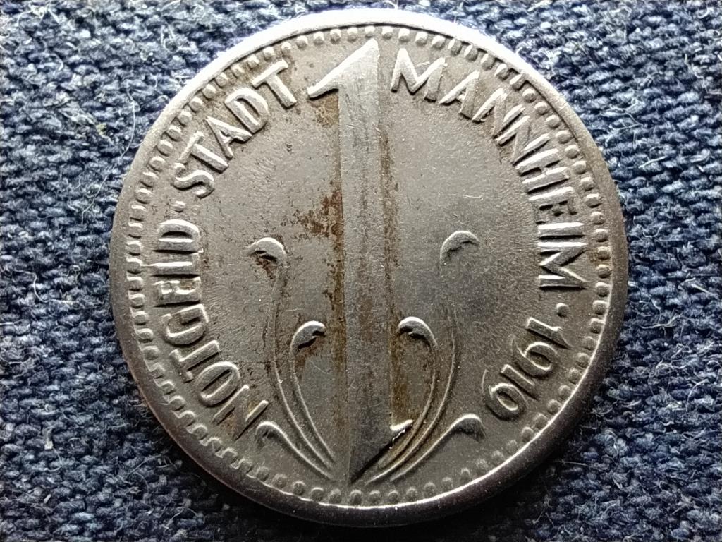 Német Államok Mannheim városa 10 Pfennig 1919 