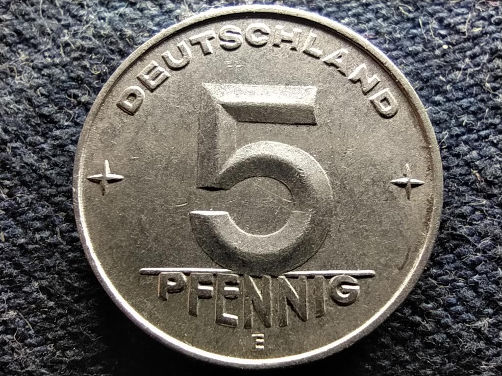 Németország DDR (1949-1990) 5 Pfennig 1952 E 