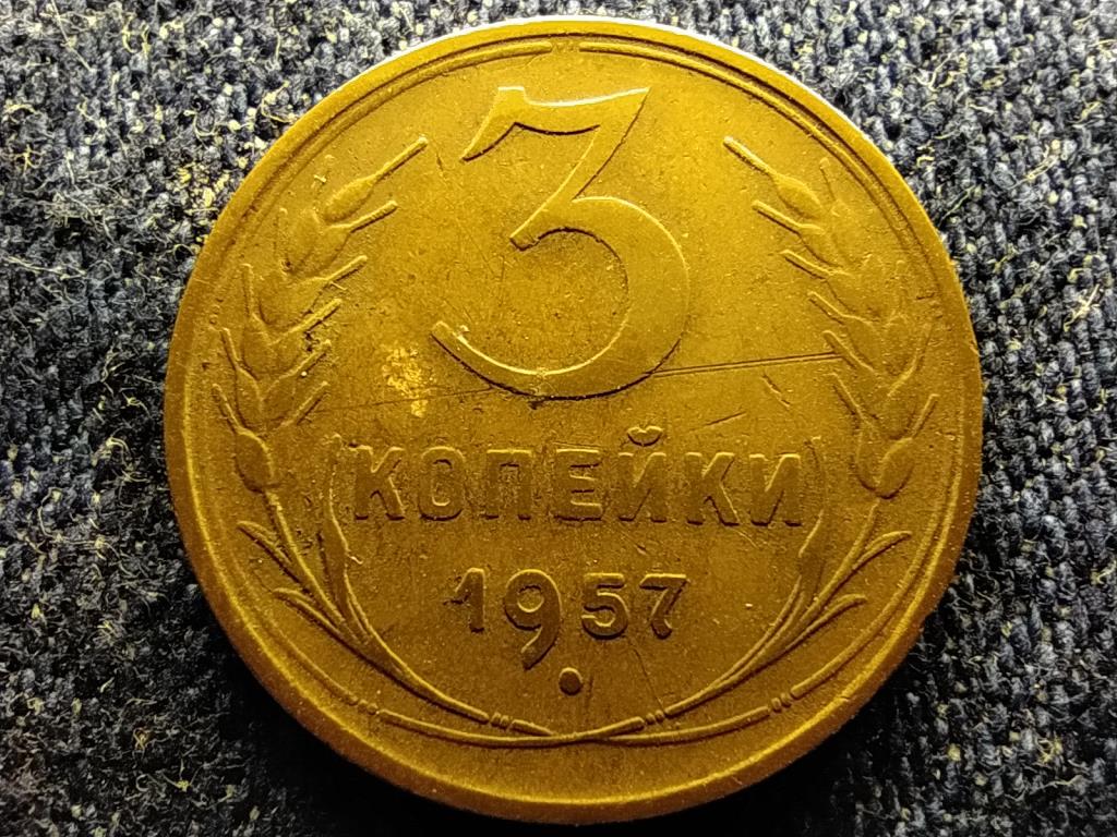 Szovjetunió (1922-1991) 3 Kopek 1957 