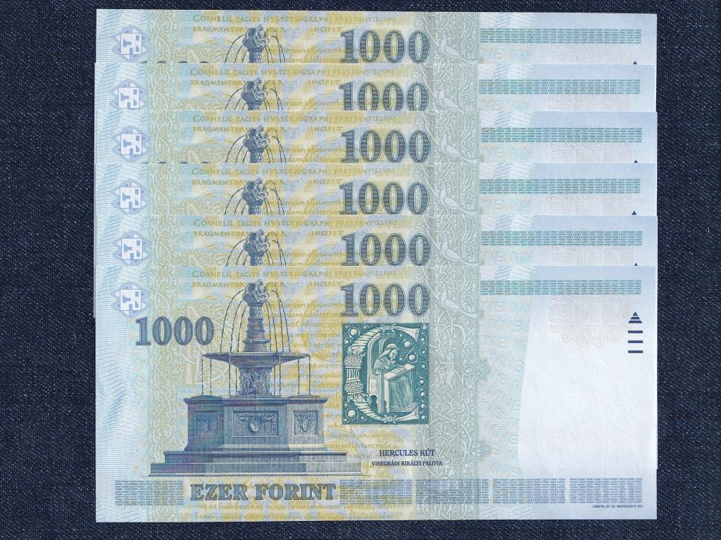 Harmadik Magyar Köztársaság (1989-napjainkig) 1000 Forint bankjegy 2005 SORSZÁMKÖVETŐ
