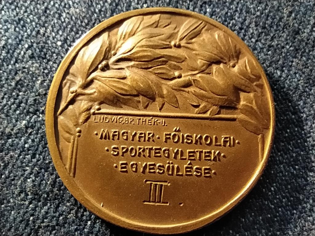 Magyar Főiskolai Sportegyletek Egyesülete bronz emlékérem