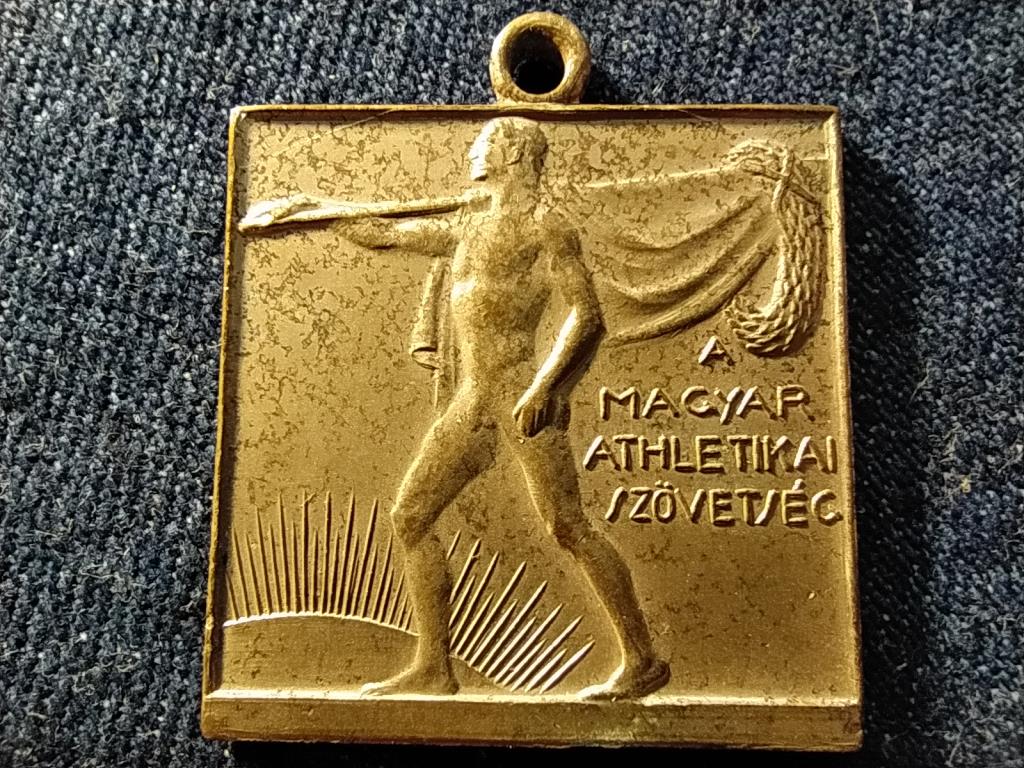 A Magyar Atlétikai Szövetség egyoldalas bronz medál