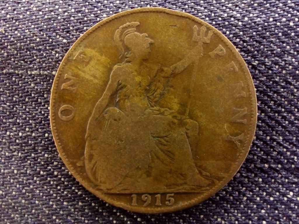 Anglia - V. György One Penny 1915