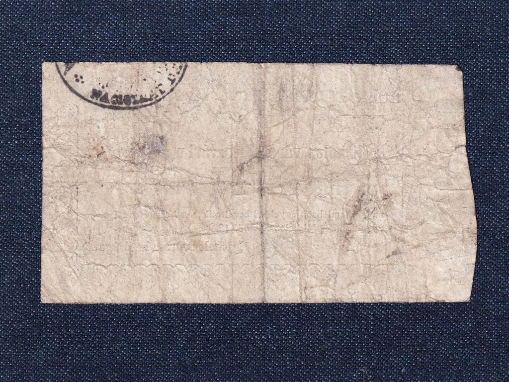 Magyarország Miskolcz városa pénztári utalványa 25 Krajcár 1860 