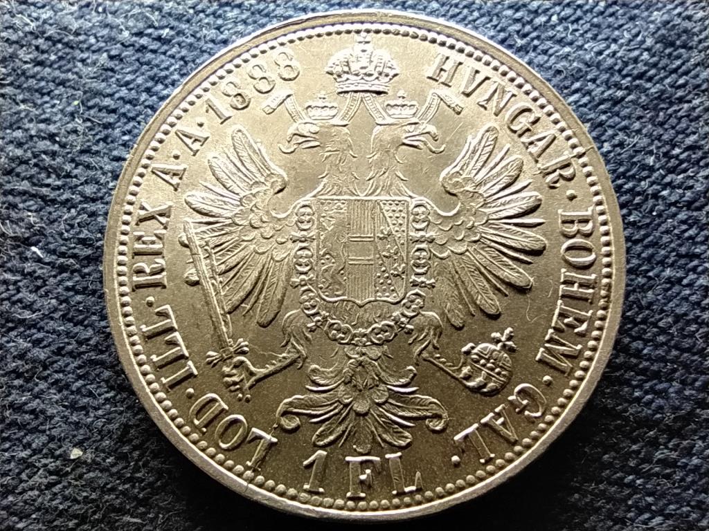 Ausztria Ferenc József .900 ezüst 1 Florin 1888 