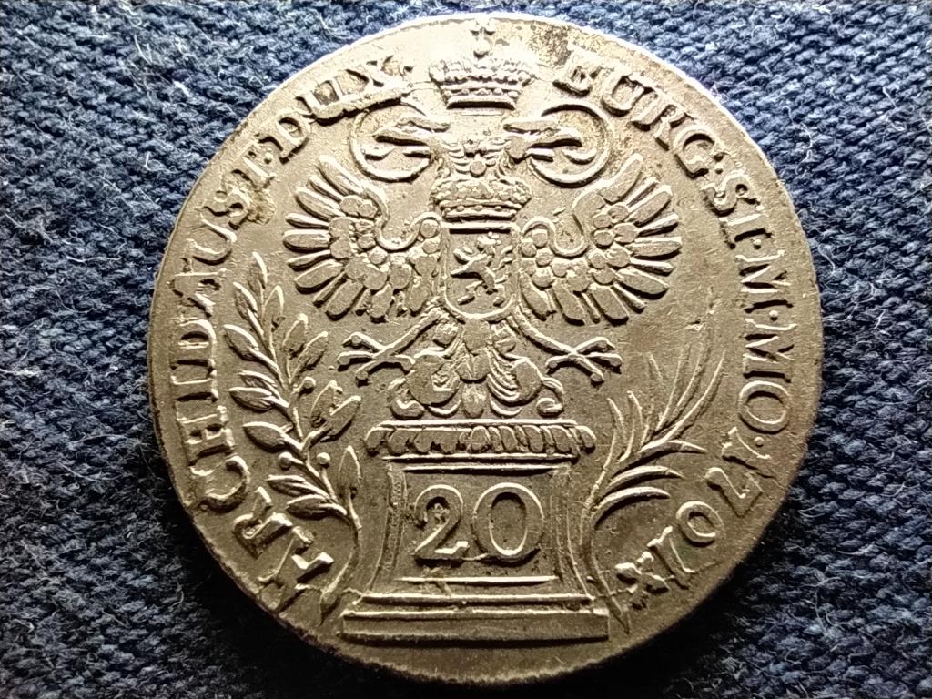 Ausztria Mária Terézia (1740-1780) .583 ezüst 20 Krajcár 1761 