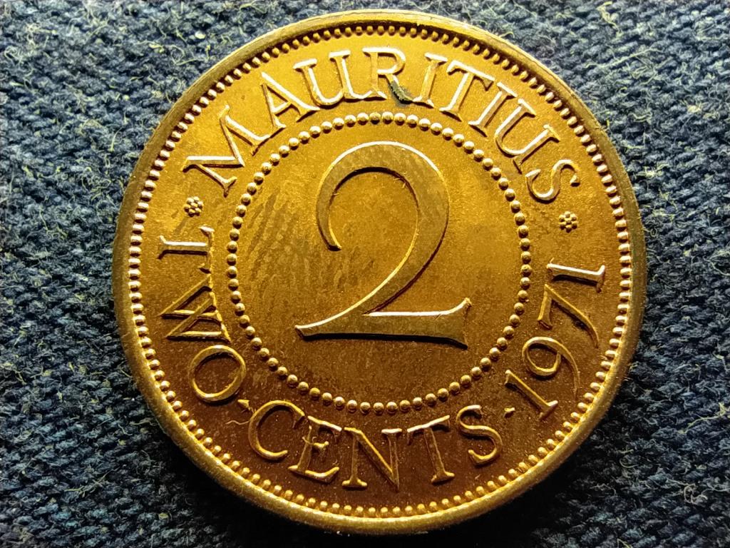 Mauritius II. Erzsébet 2 cent 1971 