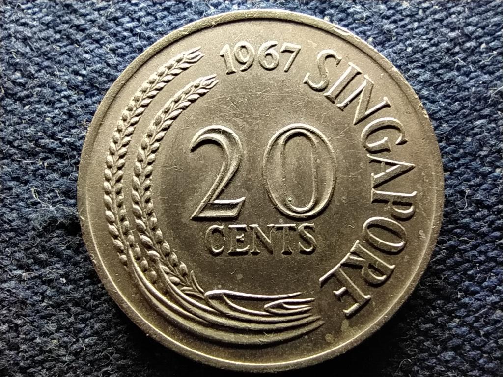 Szingapúr kardhal 20 cent 1967 