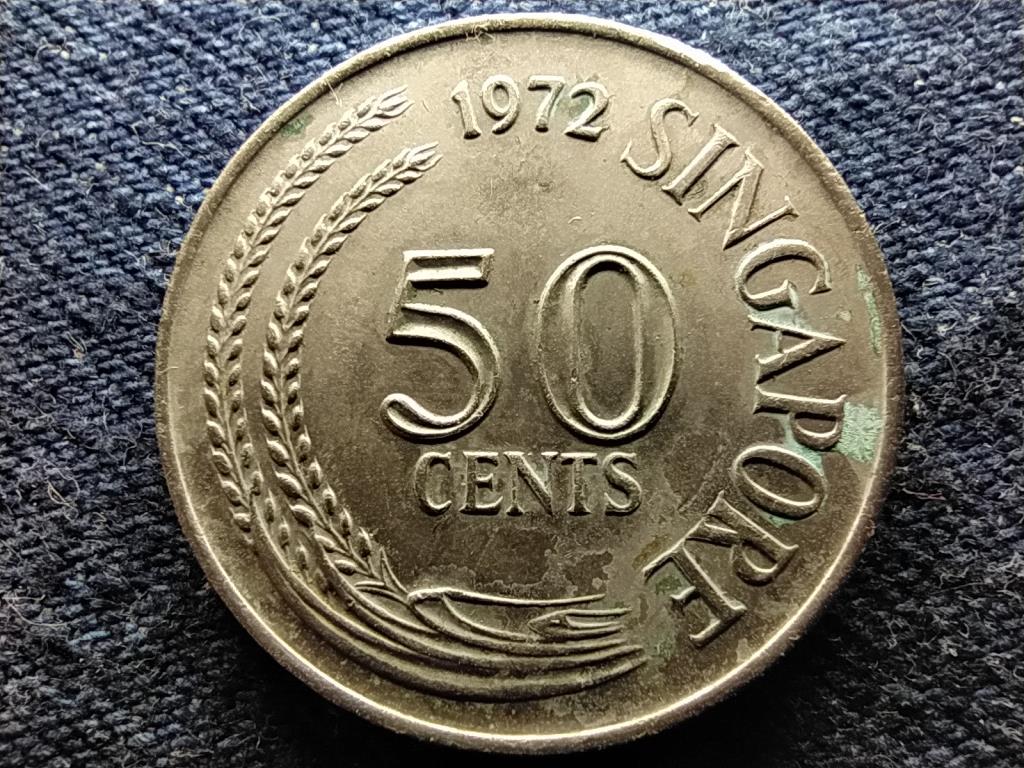 Szingapúr 50 cent 1972 