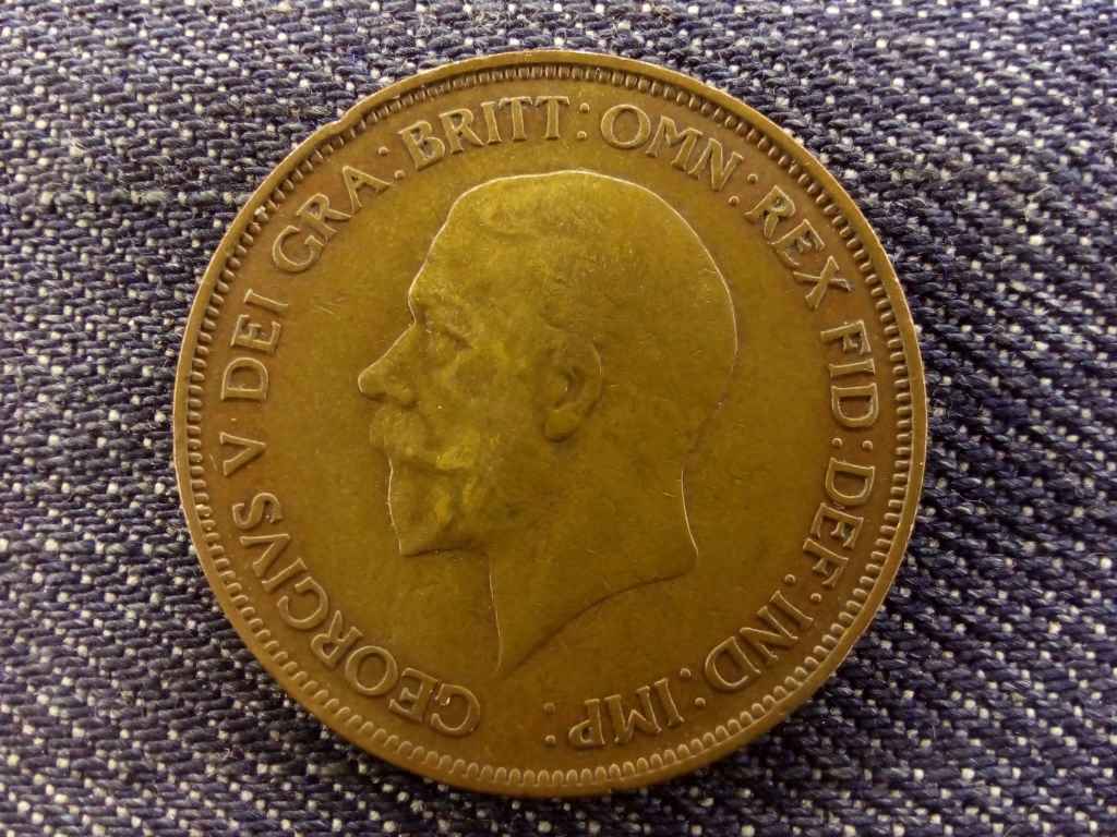 Anglia V. György (1910-1936) 1 Penny 1936