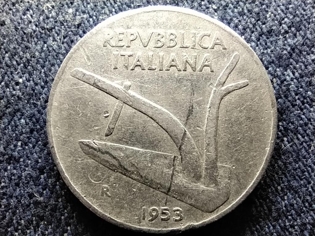 Olaszország Köztársaság (1946-napjaink) 10 Líra 1953 R 