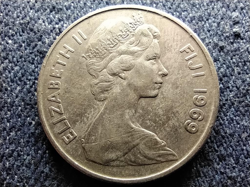 Fidzsi-szigetek II. Erzsébet 10 cent 1969 