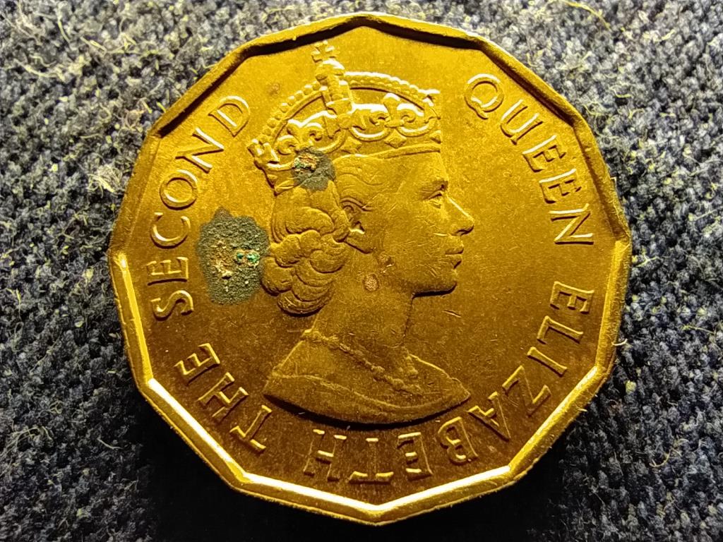 Fidzsi-szigetek II. Erzsébet 3 penny 1961 