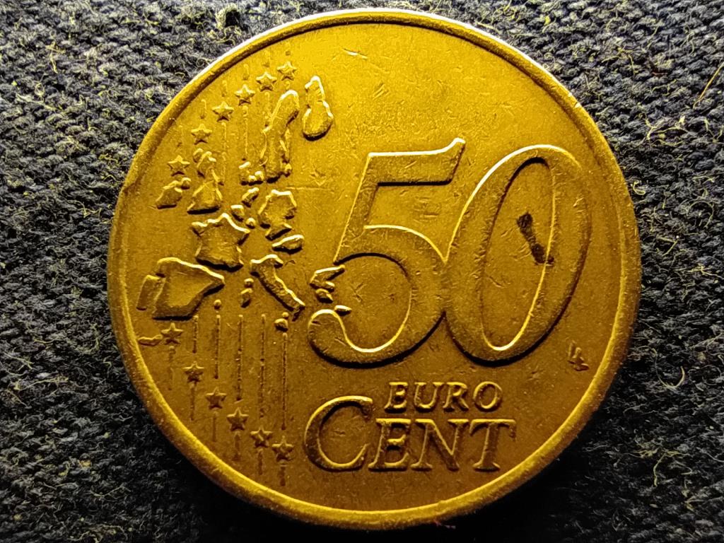 Görögország 50 euro cent 2002 