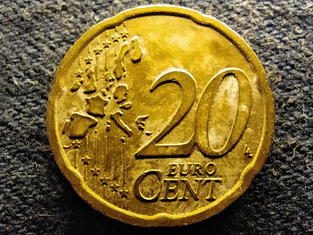 Ausztria 20 eurocent 2004 