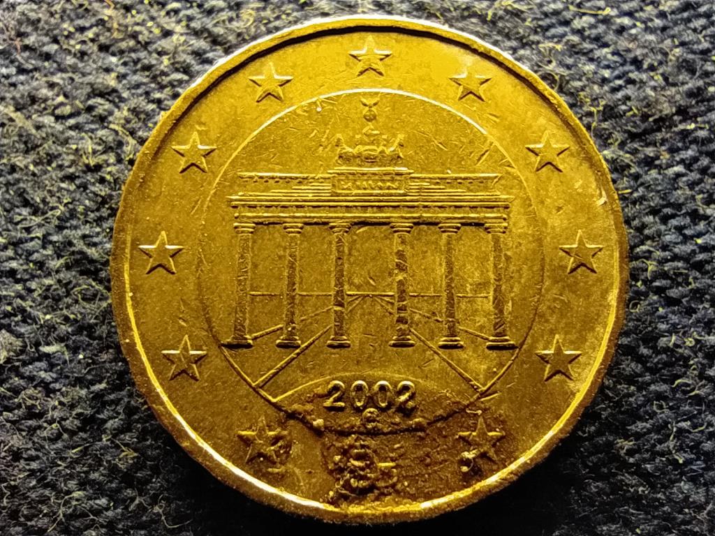 Németország 10 euro cent 2002 G 