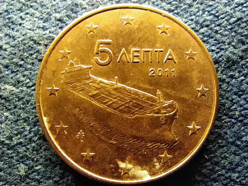 Görögország 5 euro cent 2011 