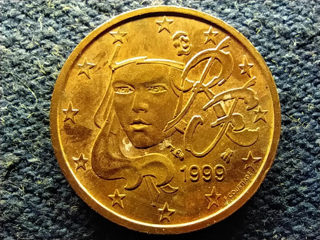 Franciaország Ötötdik Köztársaság (1958- ) 2 eurocent 1999 