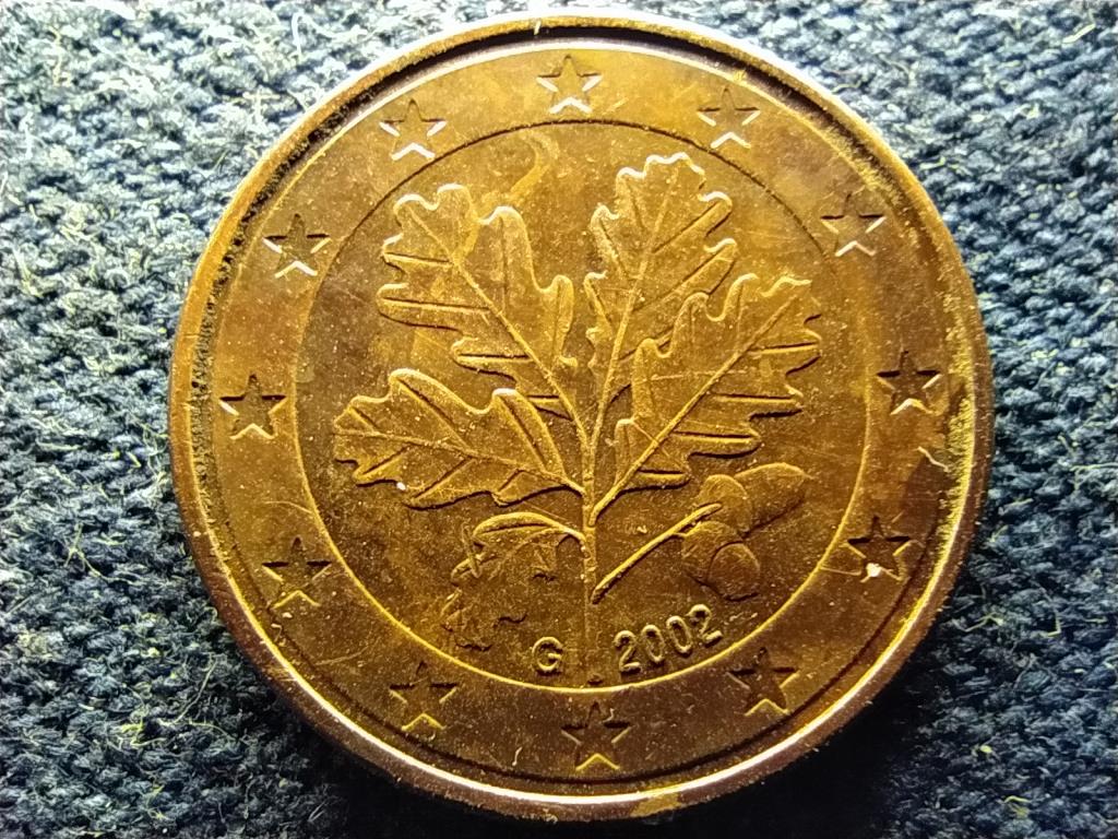 Németország 5 euro cent 2002 G 