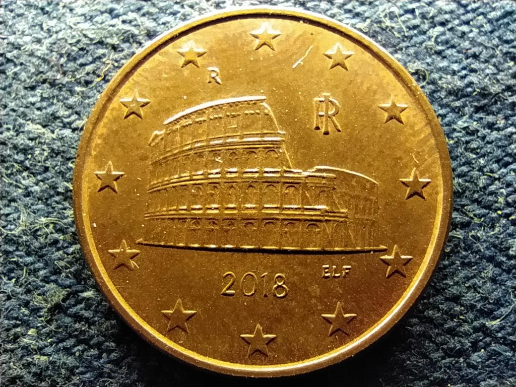 Olaszország Köztársaság (1946-) 5 eurocent 2018 R 