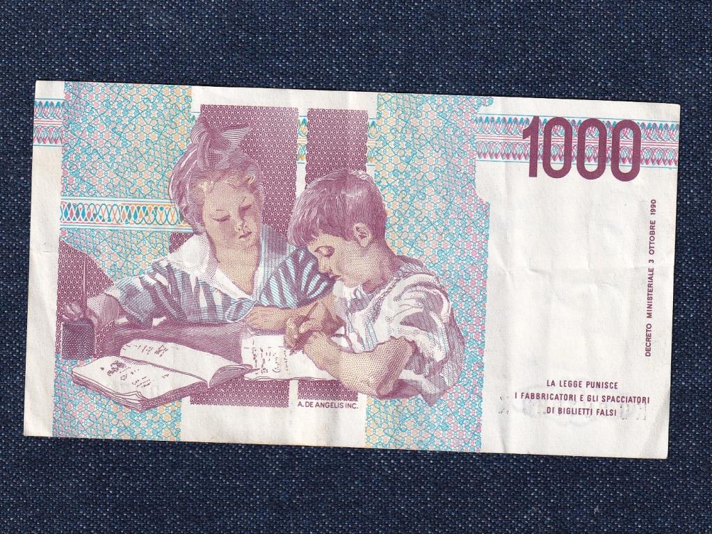 Olaszország 1000 Líra bankjegy 1990 