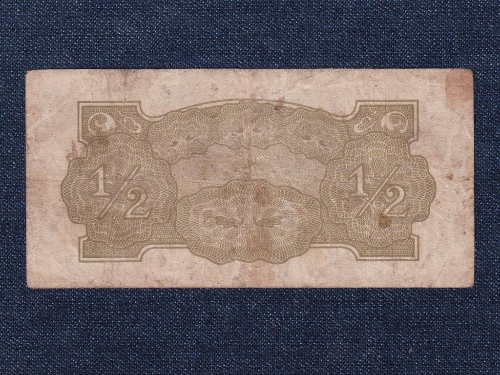 Mianmar (Burma) Japán megszállás 1/2 Rúpia bankjegy 1942 