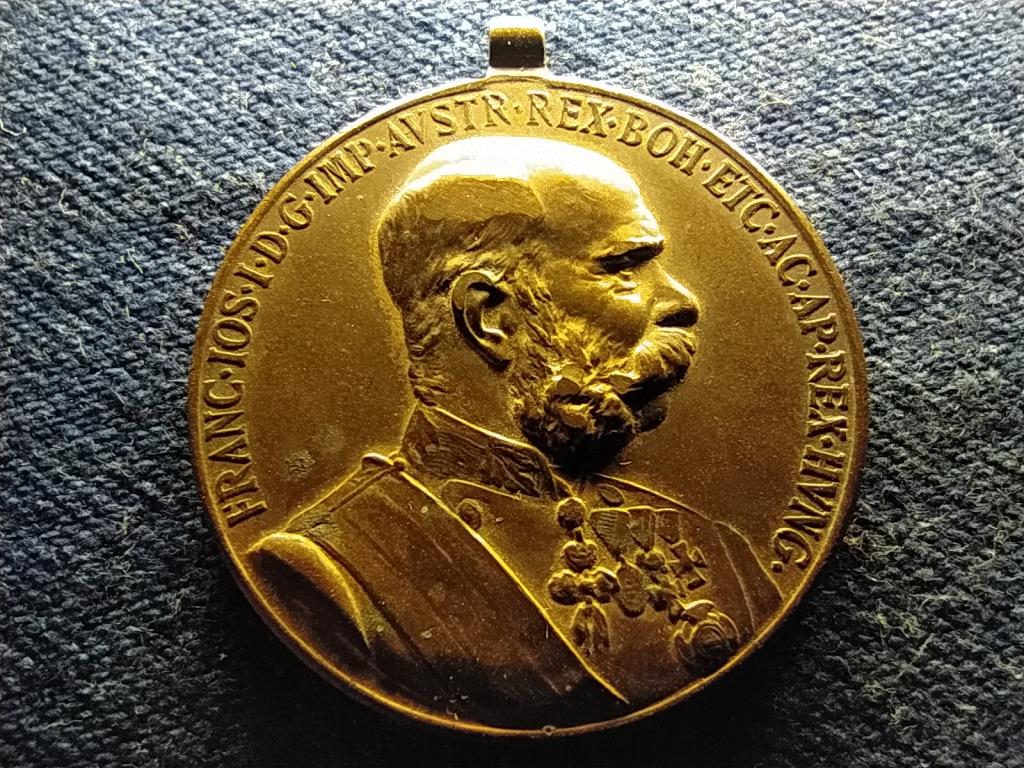 Ausztria Ferenc József uralkodásának 50. évfordulójára 1898 medál 34mm