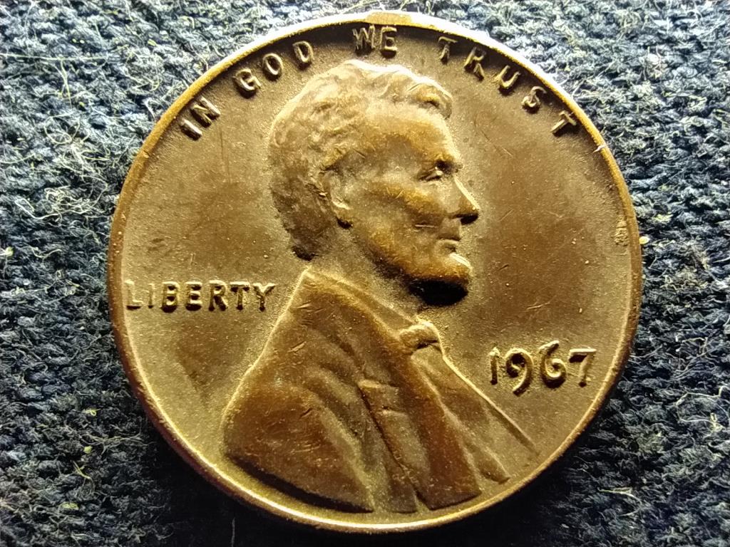 USA Lincoln Emlékmű 1 Cent 1967 