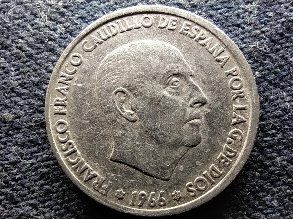 Spanyolország Francisco Franco (1936-1975) 50 Centimos 1966 1968 