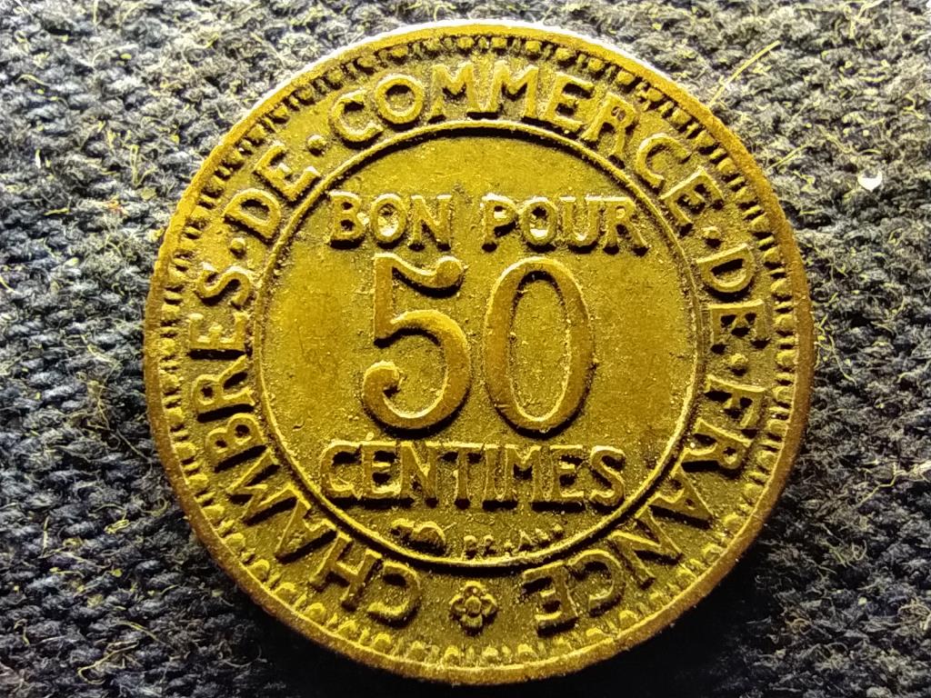 Franciaország Harmadik Köztársaság 50 Centimes 1923 