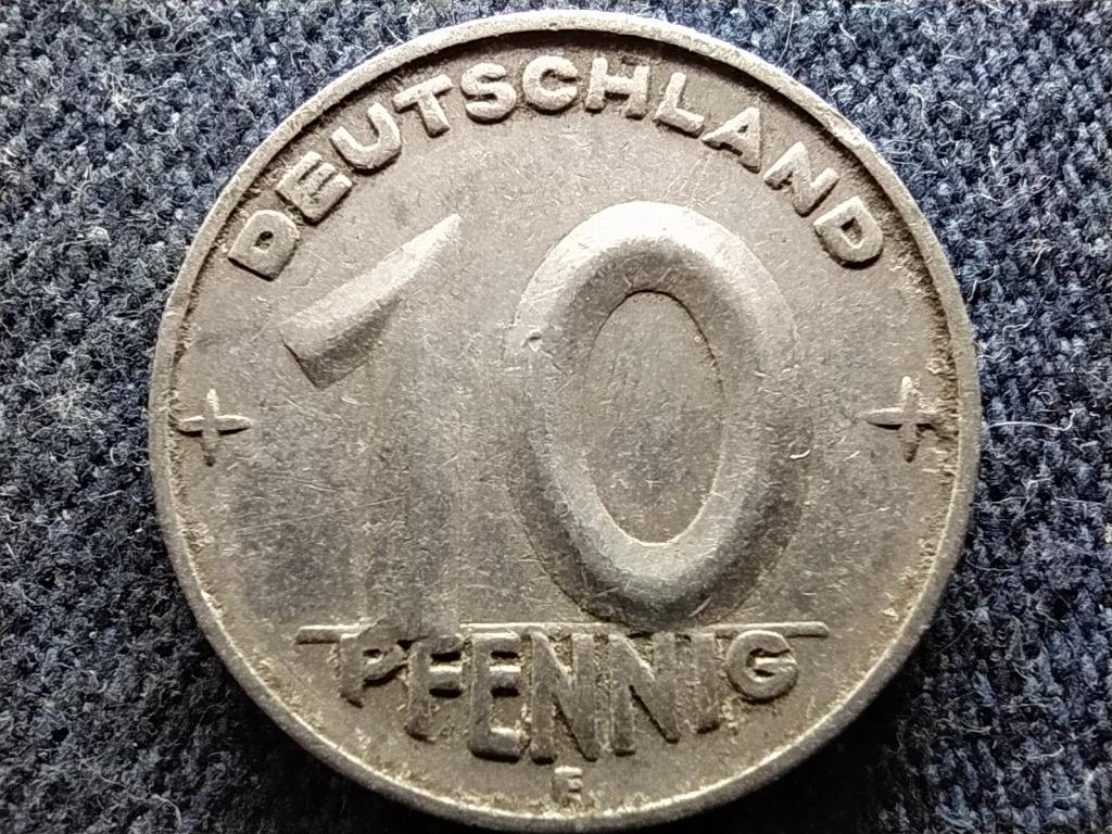 Németország NDK (1949-1990) 10 Pfennig 1950 E RITKÁBB
