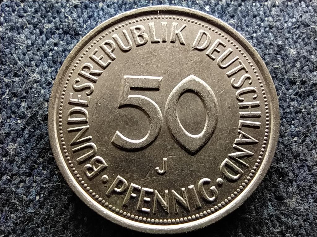 Németország Német Szocialista Köztársaság (1949-1990) 50 Pfennig 1989 J 