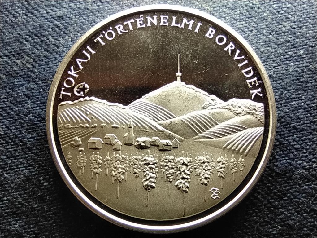 Tokaji történelmi borvidék .925 ezüst 5000 Forint 2008 BP PP