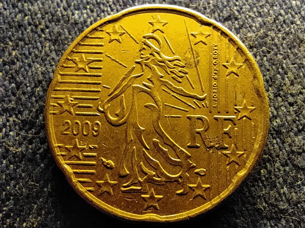Franciaország Ötötdik Köztársaság (1958-) 20 Euro Cent 2009